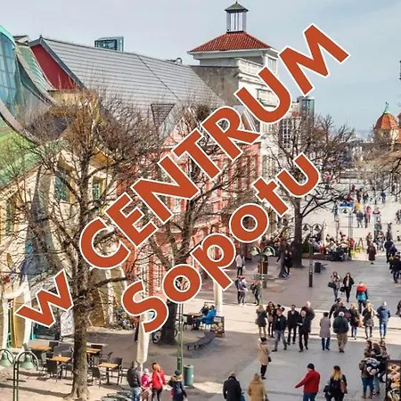 Apartament Sloneczne Gniazdko Z Miejscem Parkingowym Gratis Cena Nizsza Przy Pobycie Od 6 Dni Сопот Екстер'єр фото